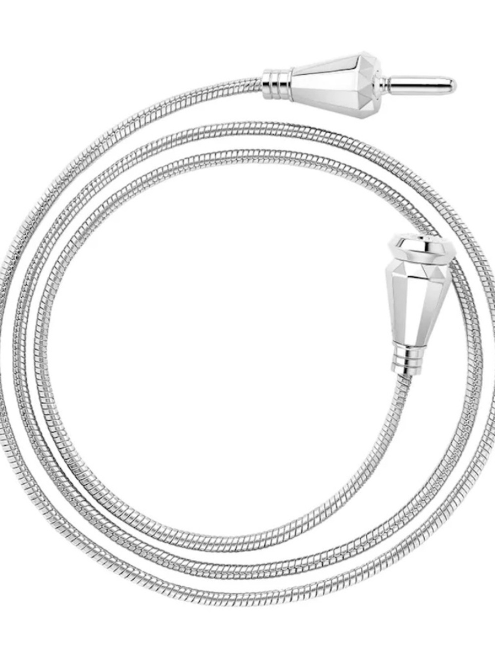 $9800 18k White Gold Triple Wrap Jack de Boucheron
